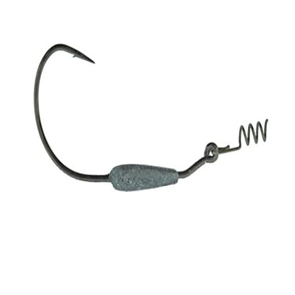 clear fishing hook Bass Assassin 3/16OZ 3/0 Swim Hooks 3Pk Gold
