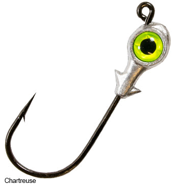 Z-Man Redfish Eye Jigheads Mustad Hooks Fishing Tackle Chartreuse
