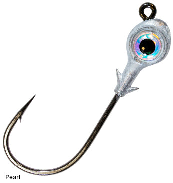 Z-Man Redfish Eye Jigheads Mustad Hooks Fishing Tackle Pearl