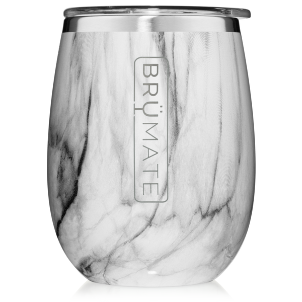 BruMate 14oz Uncork'd XL Stemless Wine Glass - Carrara