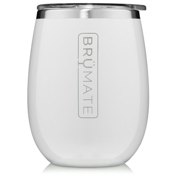 BruMate 14oz Uncork'd XL Stemless Wine Glass - Ice White