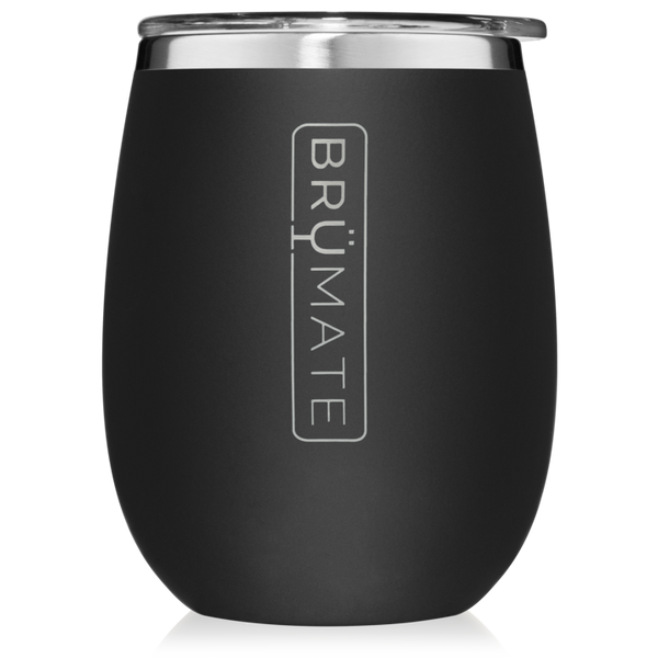 BruMate 14oz Uncork'd XL Stemless Wine Glass - Matte Black