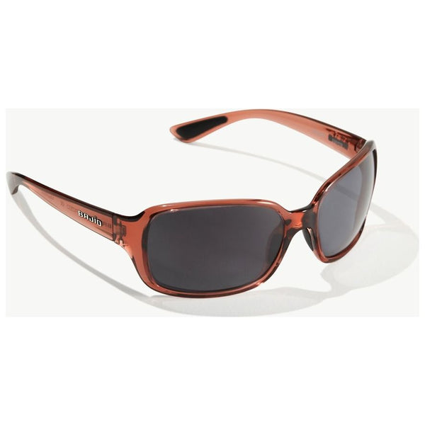 Bajio Balam Sunglasses in Guava and Gloss Grey