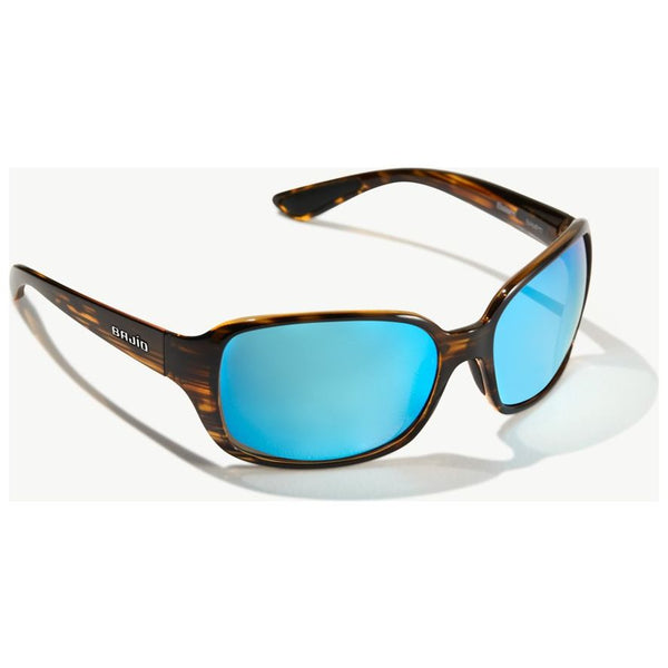 Bajio Balam Sunglasses in Honey Brown and Drift Gloss Blue