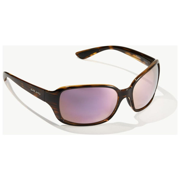 Bajio Balam Sunglasses in Honey Brown and Drift Gloss Pink