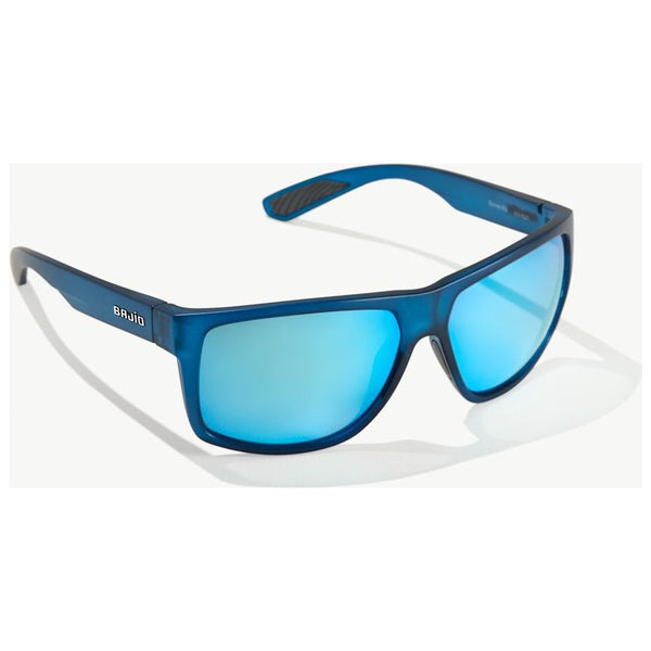 Bajio Boneville Sunglasses in Blue Vin Matte with Blue Lenses