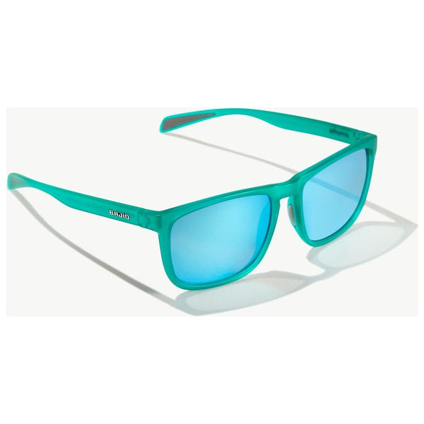 Bajio Calda Sunglasses in Matte Tinta and Blue lenses