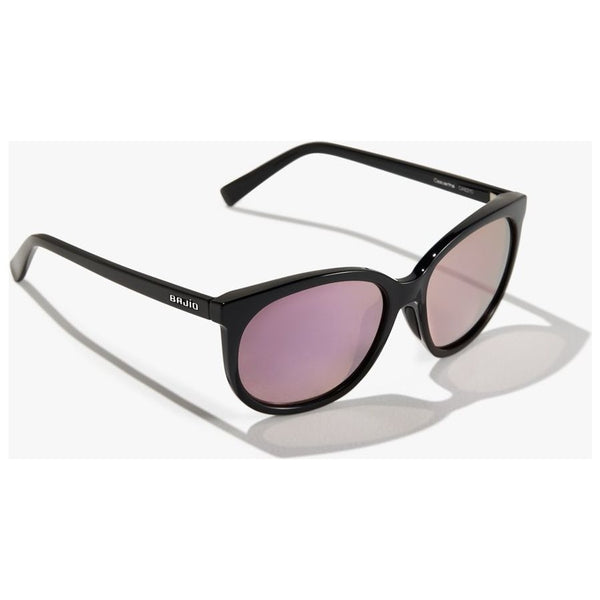 Bajio Casuarina Sunglasses in Black and Gloss Pink