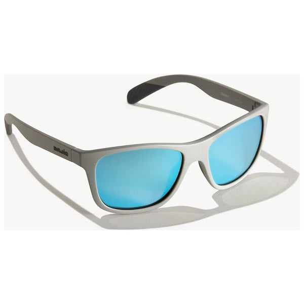 Bajio Gates Sunglasses in Matte Basalt and Blue