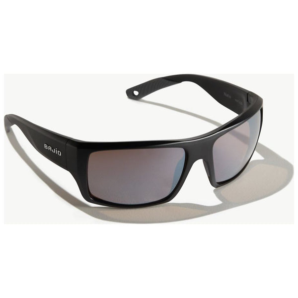 Bajio Nato Sunglasses in Matte Black and Silver