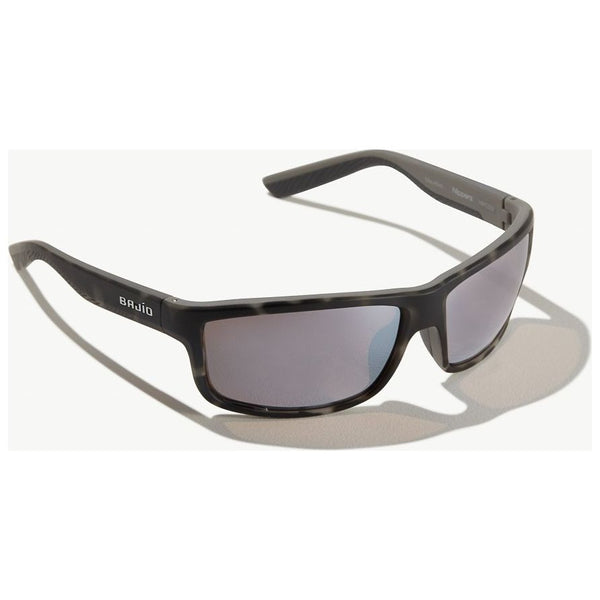 Bajio Nippers Sunglasses in Matte Squall Tortoiseshell and Silver Lenses