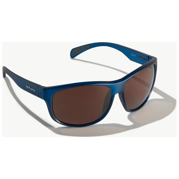 Bajio Scuch Sunglasses in Blue Vin Matte and Copper Lenses