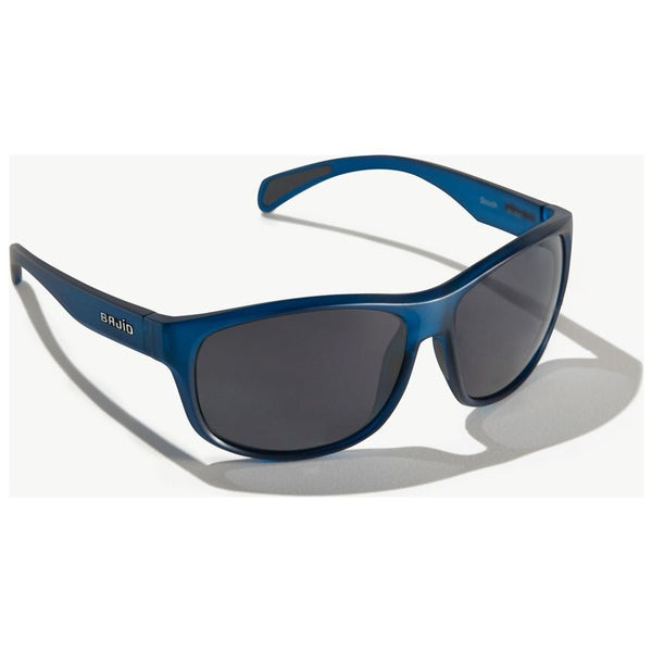 Bajio Scuch Sunglasses in Blue Vin Matte and Grey Lenses