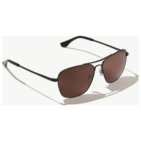 Bajio Snipes Sunglasses in Matte Black with Copper Lenses