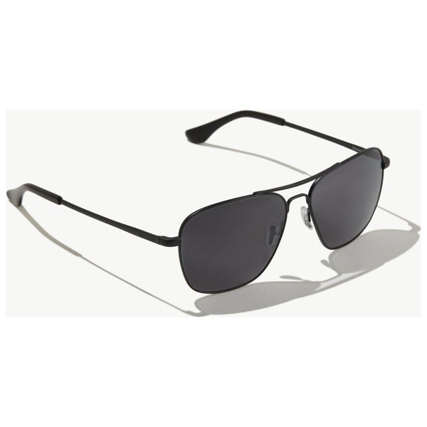 Bajio Snipes Sunglasses in Matte Black with Grey Lenses
