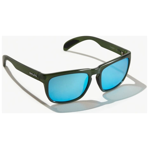 Bajio Swash Sunglasses in Gloss Cerveza and Blue Lenses