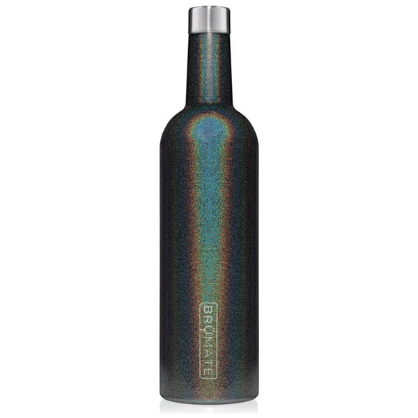 BruMate 25oz Winesulator Wine Canteen - Glitter Charcoal