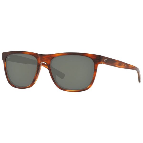 Costa del Mar Apalach Sunglasses in Shiny Tortoiseshell and Gray Silver Mirror 580G