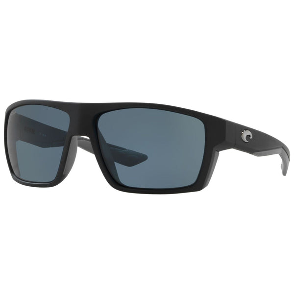 Costa del Mar Bloke Sunglasses in Matte Black and Gray