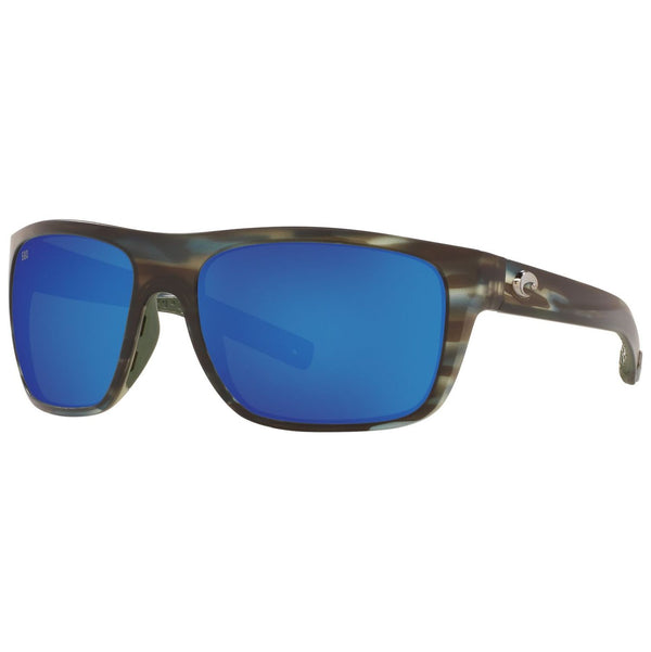 Costa del Mar Broadbill Sunglasses Matte Reef Blue and Blue Mirror 580g