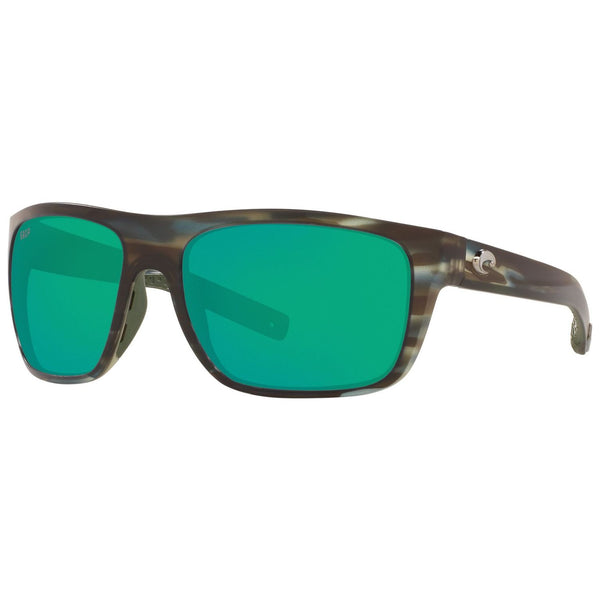 Costa del Mar Broadbill Sunglasses Matte Reef and Green Mirror