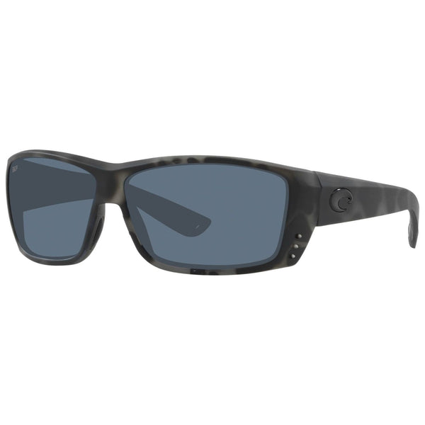 Costa del Mar Cat Cay Sunglasses in Matte Tigershark with Gray lenses