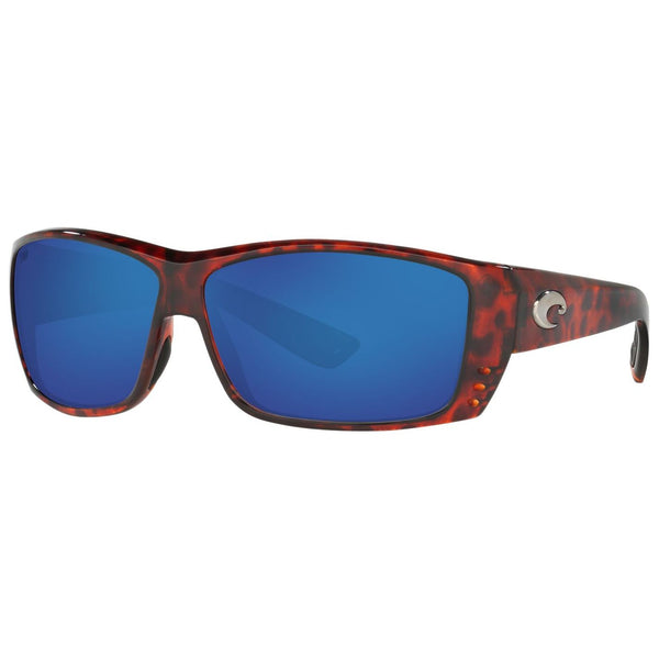Costa del Mar Cat Cay Sunglasses in Tortoiseshell with Blue Mirror 580g lenses