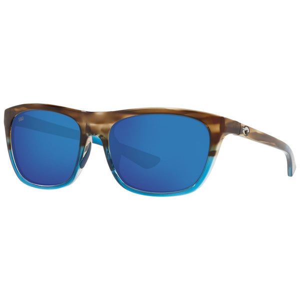 Costa del Mar Cheeca Sunglasses in Shiny Wahoo and Blue Mirror 580g lenses