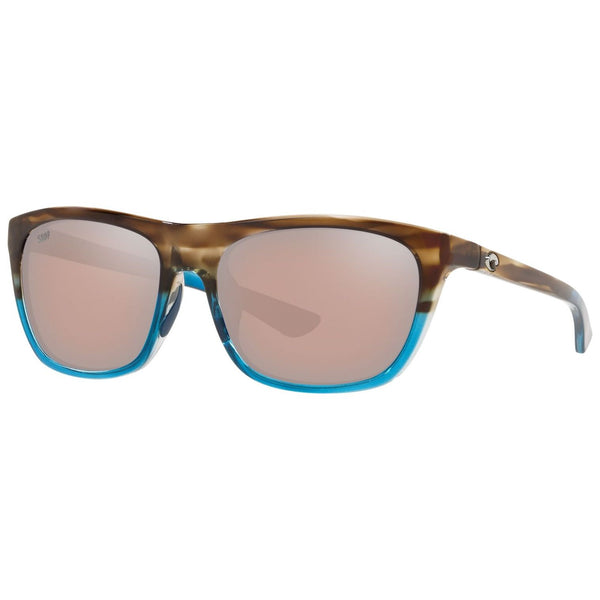 Costa del Mar Cheeca Sunglasses in Shiny Wahoo and Copper Silver Mirror lenses