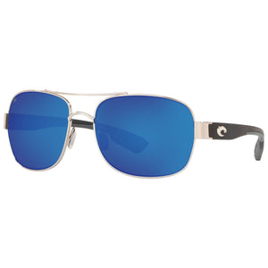 Costa del Mar Cocos Sunglasses in Palladium and Blue Mirror 580g