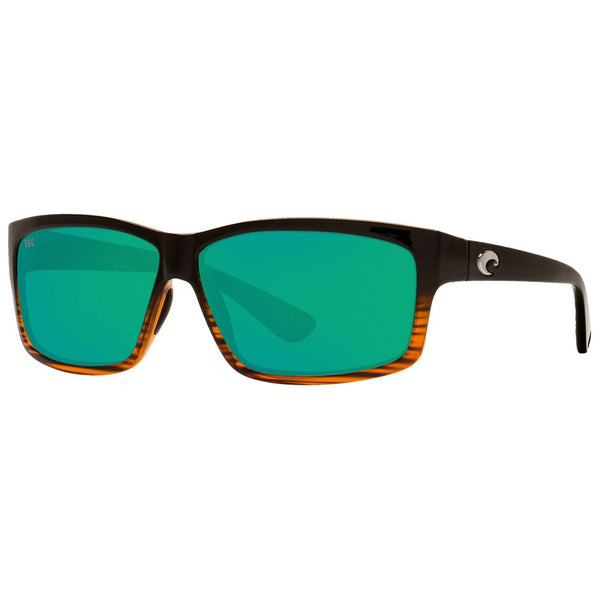 Costa del Mar Cut Sunglasses in Coconut Fade and Green Mirror 580g