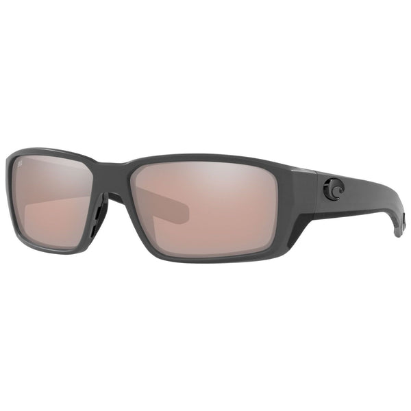 Costa del Mar Fantail Pro Sunglasses in Matte Grey and Copper Silver Mirror 580g