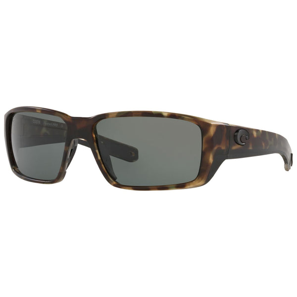 Costa del Mar Fantail Pro Sunglasses in Matte Wetlands and Gray 580g lenses