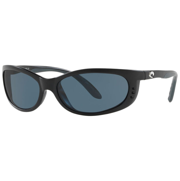 Costa del Mar Fathom Sunglasses in Matte Black and Gray 580p