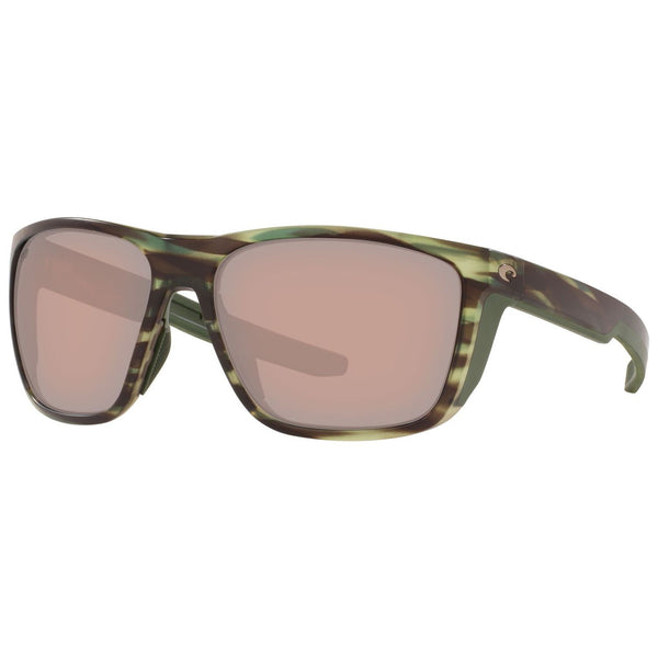 Costa del Mar Ferg Sunglasses in Matte Reef and Copper-Silver Mirror 580p