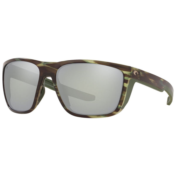 Costa del Mar Ferg Sunglasses in Matte Reef and Gray-Silver Mirror 580g