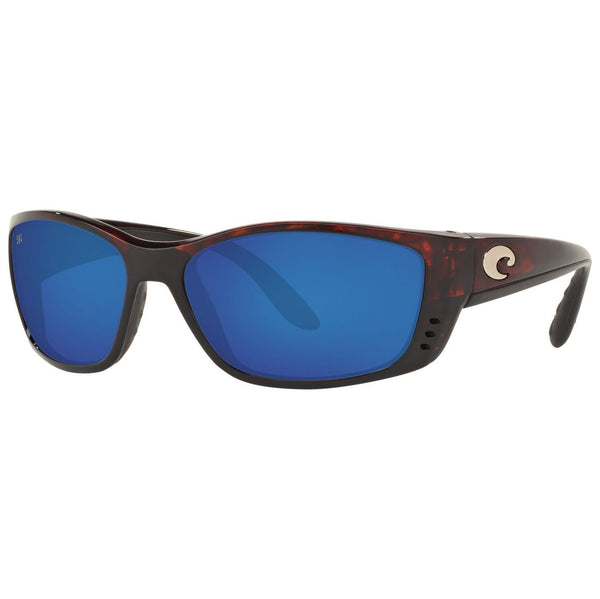 Costa Fisch Polarized Sunglasses Blackout (Blue Mirror 580G Lenses), Polarized Glasses, Glasses, Equipment