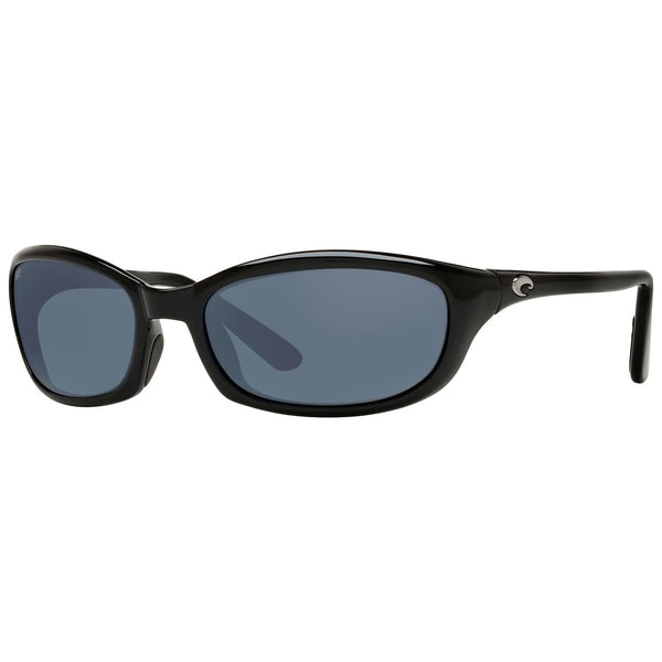 Costa del Mar Harpoon Sunglasses in Shiny Black and Gray 580p lenses