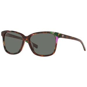 Costa del Mar May Sunglasses in Shiny Abalone and Gray 580g lenses