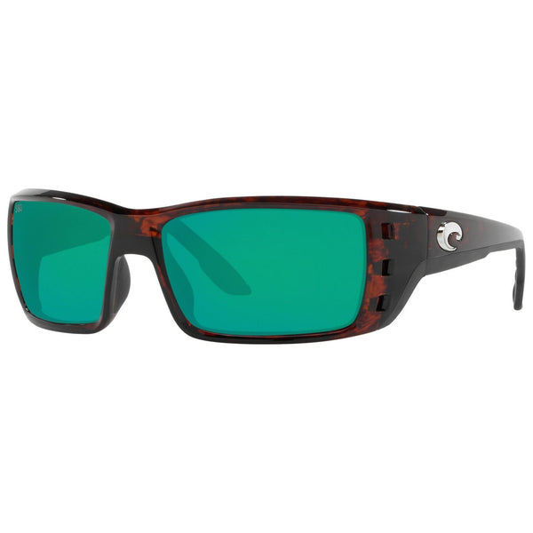 Costa del Mar Permit Sunglasses in Tortoiseshell with Green Mirror 580g lenses