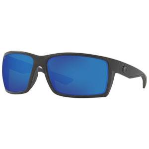 Costa del Mar Reefton Sunglasses in Blackout with Blue Mirror 580g lenses