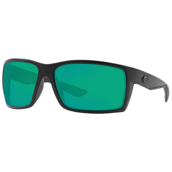 Costa del Mar Reefton Sunglasses in Blackout with Green Mirror 580g lenses