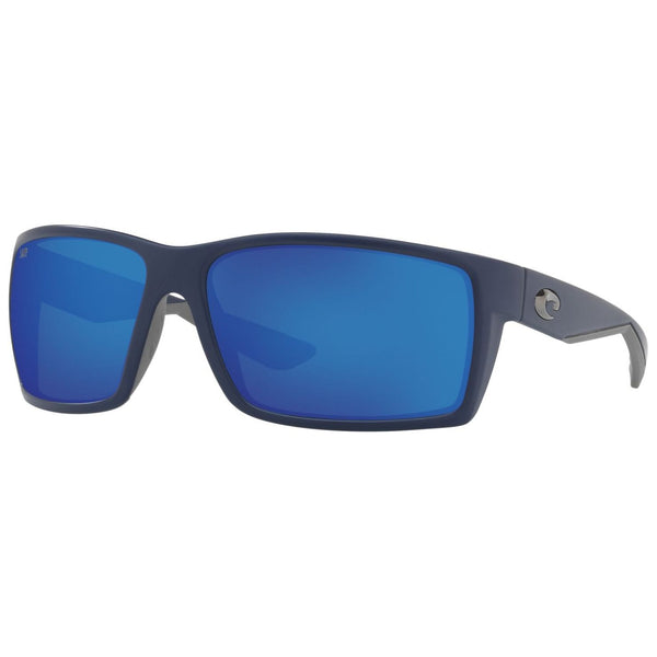 Costa del Mar Reefton Sunglasses in Matte Blue with Blue Mirror lenses