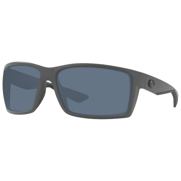 Costa del Mar Reefton Sunglasses in Matte Gray with Gray 580p lenses