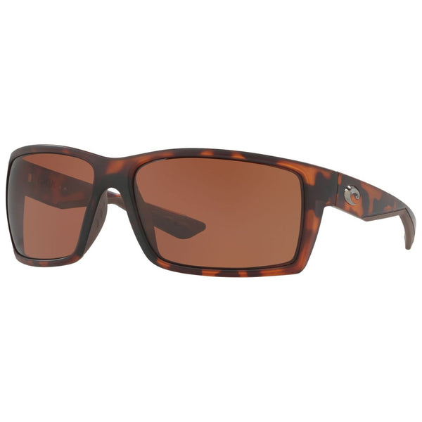 Costa del Mar Reefton Sunglasses in Matte Retro Tortoiseshell with Copper 580p lenses