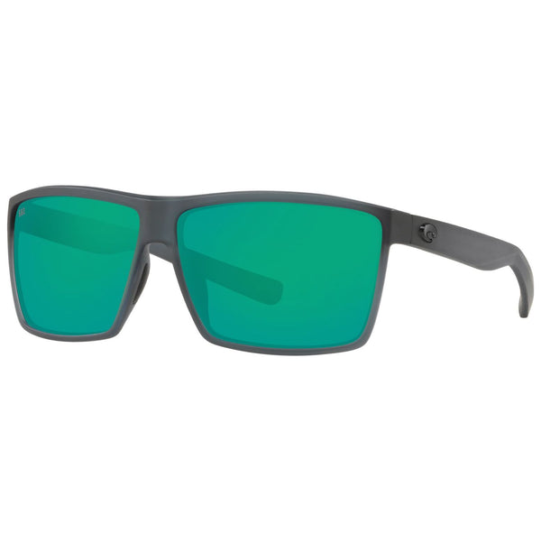 Costa del Mar Rincon Sunglasses in Matte Smoke with Crystal Green Mirror 580g lenses