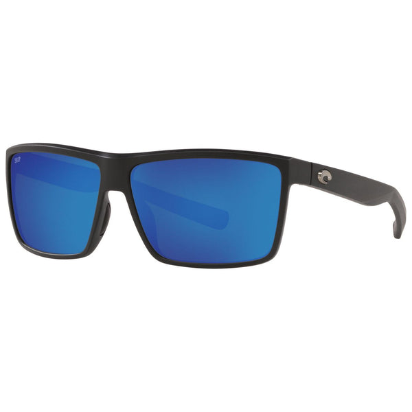 Costa del Mar Rinconcito Sunglasses in Matte Black with Blue Mirror 580p lenses