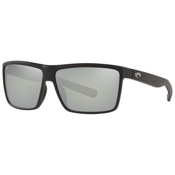 Costa del Mar Rinconcito Sunglasses in Matte Black with Gray-Silver Mirror 580g lenses