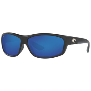 Costa del Mar Saltbreak Sunglasses in Black with Blue Mirror 580p lenses