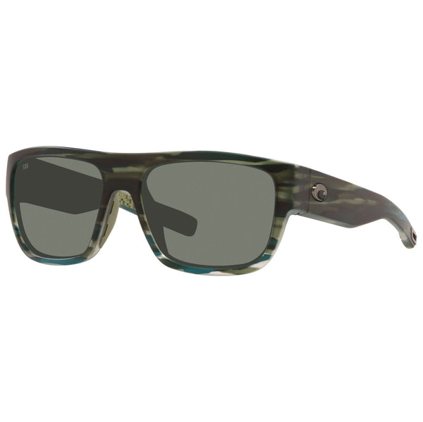 Costa del Mar Sampan Sunglasses in Matte Reef with Gray 580g lenses